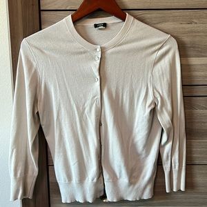 Grey J.Crew cardigan - size M